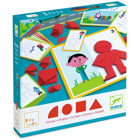 Vârsta - Eduludo Djeco forme geometrice, 2-3 ani +