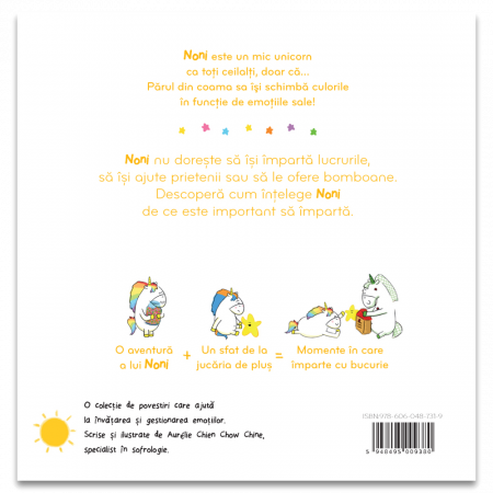 Unicornul Noni - Invat sa impart, DPH, 2-3 ani + [1]