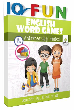 Carti dezvoltare emotionala - English Words Games, Editura Gama, 8-9 ani +