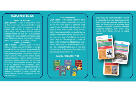 Europa. Țări şi capitale, Editura Gama, 6-7 ani + [1]