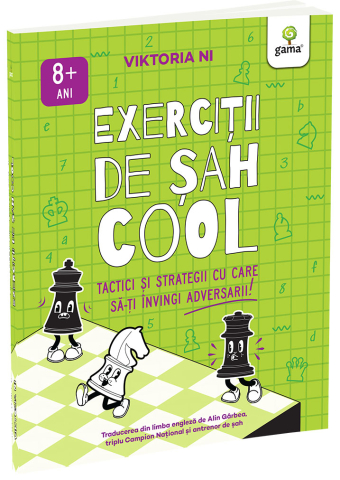 Carti pentru copii - Exercitii de sah COOL.Tactici si strategii ca sa-ti invingi adversarul