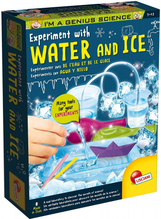 Jocuri experimente stiintifice - Experimentele micului geniu - Apa si gheata, LISCIANI, 6-7 ani +