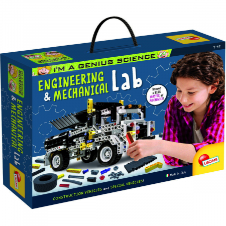 Jocuri experimente stiintifice - Experimentele micului geniu - Inginerie, LISCIANI, 7-12 ani