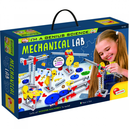 Jocuri experimente stiintifice - Experimentele micului geniu - Inginerie si mecanica, LISCIANI, 7-12 ani