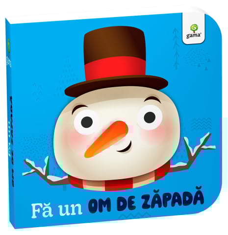 Cărți de Crăciun - Fa un OM DE ZAPADA/ Carti cu ochisori