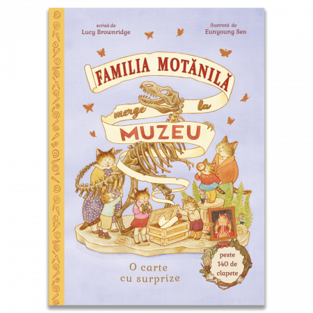 Carti de povesti - Familia Motanila merge la muzeu