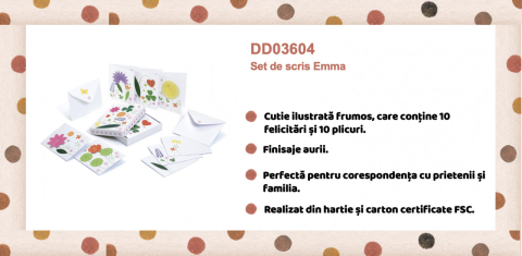 Felicitari / Invitatii Djeco, Emma, 4-5 ani + [3]