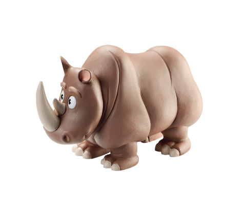 Animale din Salbaticie - Rinocer tata-Figurina animale din salbaticie