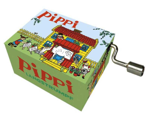Vârsta - Flasneta Fridolin Pippi Langstrumpf,, 6-7 ani +