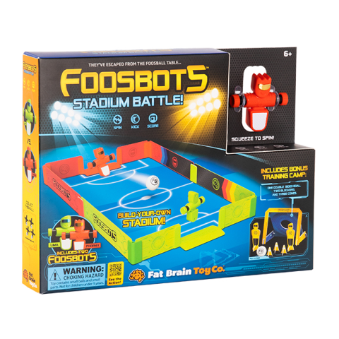 Jocuri de indemanare - Foosbots, Set competitie cu stadion si roboti de fotbal