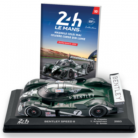 Jucarii copii 14+ ani - BENTLEY SPEED 8 2003 - ediția nr. 10 (24h Le Mans), Centauria Italy, 12 ani +