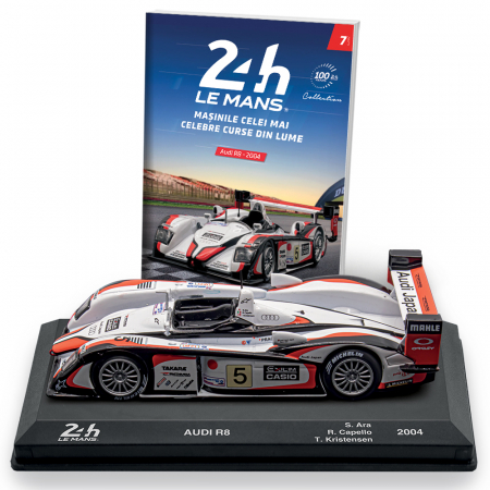 24h Le Mans - AUDI R8 2004 - ediția nr. 7 (24h Le Mans), Centauria Italy, 12 ani +