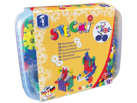 Gradinita si scoala - Forme pentru construit - Box Maxi, FEUCHTMANN, 2-3 ani +