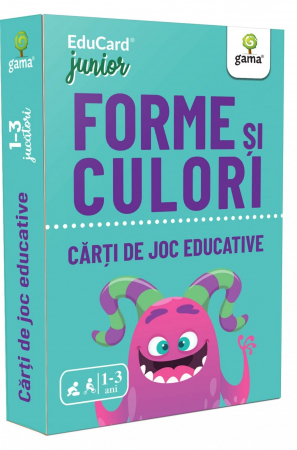 Jucarii si jocuri copii - Forme şi culori, Editura Gama, 1-3 ani +