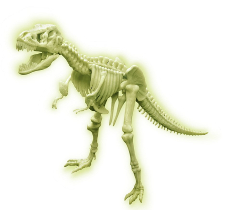 Fosila T-Rex fosforescenta , Sci:Bits [3]