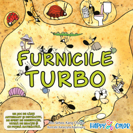 Furnicile Turbo, joc de societate Huch and Friends, +7 ani [1]