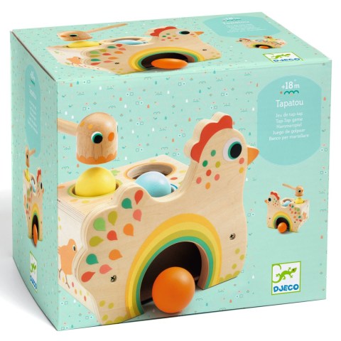 Gaina cu oua Tapatou Djeco, 1-2 ani + [2]