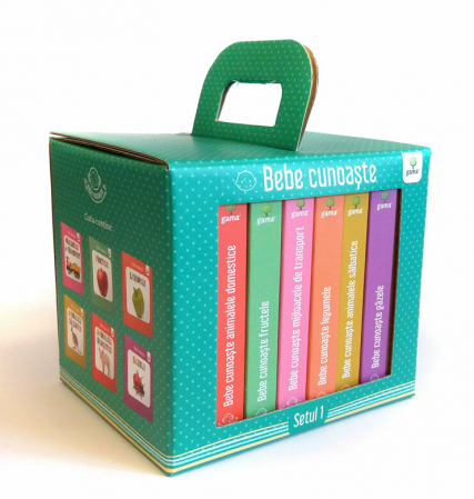 Jucarii bebelusi - Pachet Bebe cunoaste - vol.1 - 6, Editura Gama, 0-2 ani +