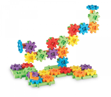 Produse - Gears! Gears! Primul meu set de construit, Learning Resources, 2-3 ani +