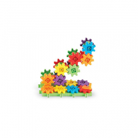 Gears! Gears! Primul meu set de construit, Learning Resources, 2-3 ani + [4]