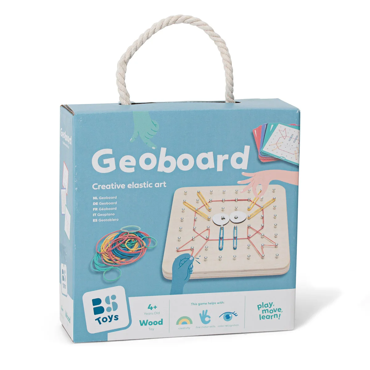 Geoboard, joc creativ cu elastice [5]