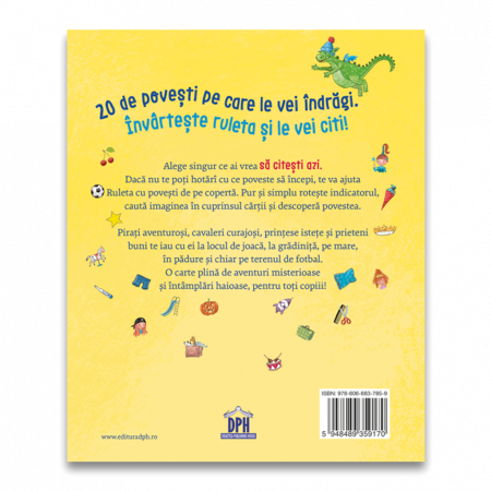 Ce citesc azi? - Ruleta cu povesti (carte cu roata), DPH, 3 ani + [1]