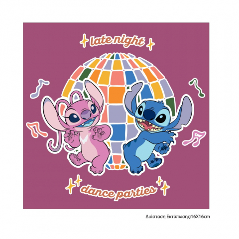 Ghiozdan scolar tip Troller, Disney STITCH & ANGEL, 3 compartimente, 4 roti, 30l, 34x20x44 cm, MUST TEAM [1]