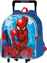 Ghiozdane si accesorii - Ghiozdan scolar Troller Spiderman dimensiuni 36x14x25cm
