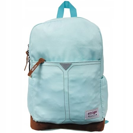 Ghiozdane si accesorii - Ghiozdan Strigo BE16, Everyday basic, 40 x 28 x 15 CM, Turcoaz, 25 litri
