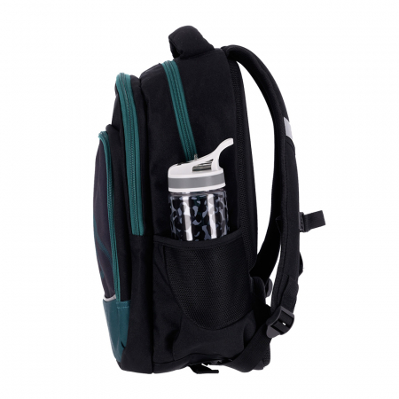 Ghiozdan Strigo Misty+ Black Dinosaur 24L, 39X27X18cm [3]