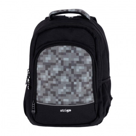 Ghiozdane si accesorii - Ghiozdan Strigo Misty+ Minecraft 24L, 39X27X18cm