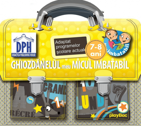 Jucarii educative 8 - 9 ani - Ghiozdănelul meu - Micul Imbatabil, DPH, 7-8 ani