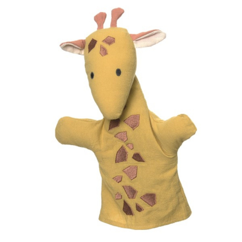 Jucarii copii 1-2 ani - Girafa papusa de mana, Egmont Toys, 0-1 ani +
