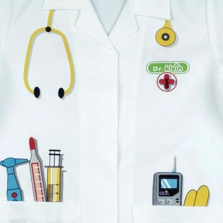 Halat de doctor pentru copii, jucarie de rol, Klein, 2-3 ani + [1]
