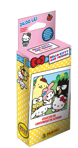 Articole pentru colectionari - Hello Kitty and Friends - Set 3 pliculete cartonase Panini