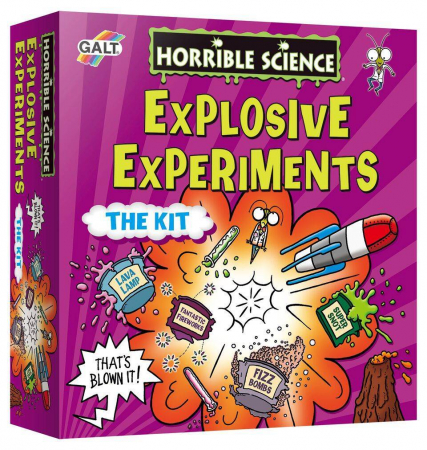 Vârsta - Horrible Science: Kit experimente explozive, Galt, 8-9 ani +