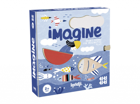 Puzzle bebelusi - Imagineaza-ti! Puzzle si joc Londji, 2 ani+