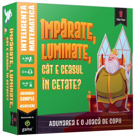 Jucarii si jocuri copii - Imparate, luminate, cat e ceasul in Cetate? 2025
