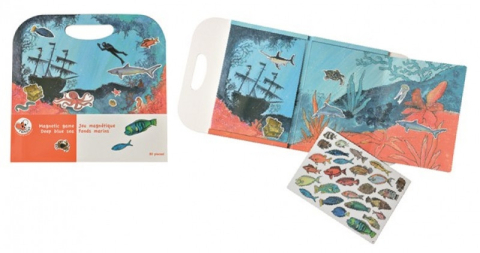 Vârsta - In adancul marii, set magnetic, Egmont toys, 2-3 ani +