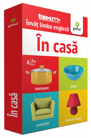 Jucarii copii 4-5 ani - În casă, Bingoletto, Editura Gama, 2-3 ani +