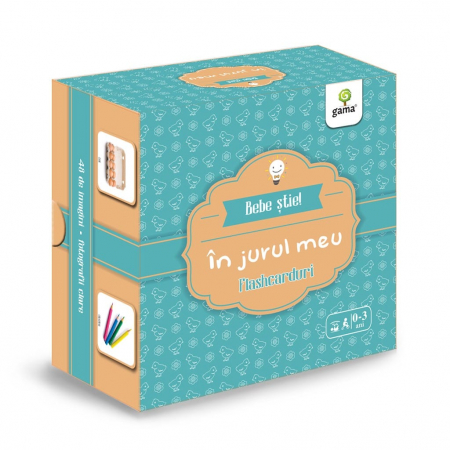 Jucarii si jocuri copii - În jurul meu, Editura Gama, 0-1 ani +