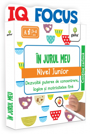 Vârsta - În jurul meu • nivel Junior, Editura Gama, 2-3 ani +