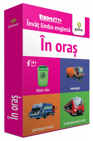 Jucarii copii 4-5 ani - În oraș, Editura Gama, 4-5 ani +