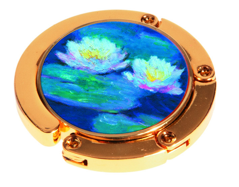 Jucarii copii 2-3 ani - Inel prindere sacosa Monet, Water lillies- nuferi, Fridolin, 2-3 ani +