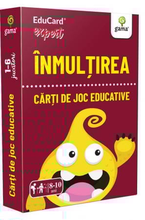Jucarii si jocuri copii - Înmulţirea, Editura Gama, 8-9 ani +