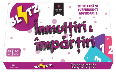 Jucarii si jocuri copii - Înmulțiri și împărțiri, Editura Gama, 6-7 ani +