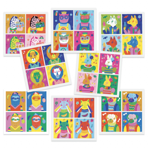 Inspired by Andy Warhol, colaj Djeco [1]