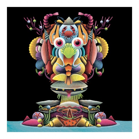 Inspired by Arcimboldo, stickere Fructe si legume, Djeco, 4-5 ani + [4]