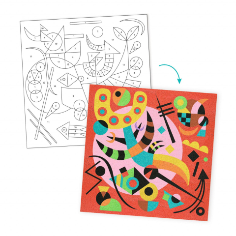 Inspired by Kandinsky, Djeco, 6-7 ani + [3]