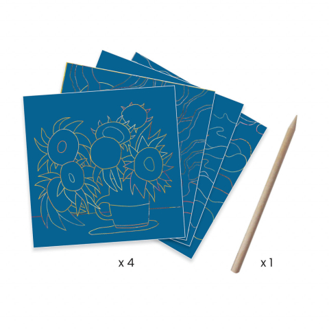 Inspired by Van Gogh, razuit Spre Sud, Djeco, 4-5 ani + [2]
